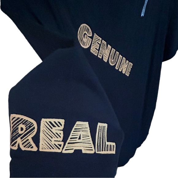 Women’s Kappa authentic Graphik Tez Dress Asymmetric Hem Size Medium - Picture 9 of 9